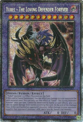 Yubel - The Loving Defender Forever - MP25-EN001 - Starlight Rare 1st Edition
