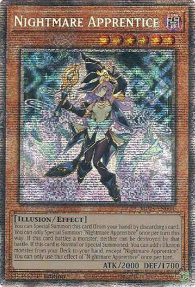 Nightmare Apprentice - MP25-EN004 - Starlight Rare 1st Edition
