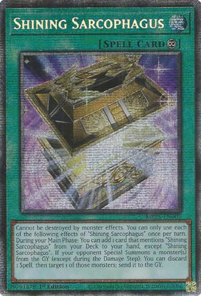 Shining Sarcophagus - MP25-EN005 - Starlight Rare 1st Edition