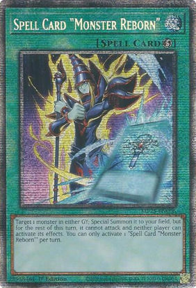 Spell Card Monster Reborn - MP25-EN006 - Starlight Rare 1st Edition
