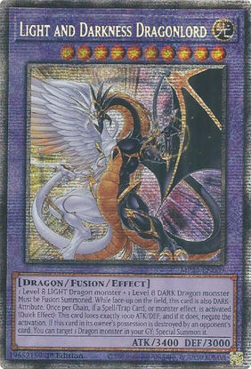 Light and Darkness Dragonlord - MP25-EN009 - Starlight Rare 1st Edition