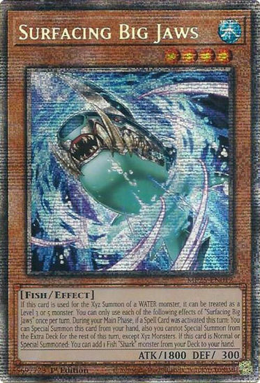 Surfacing Big Jaws - MP25-EN012 - Starlight Rare 1st Edition
