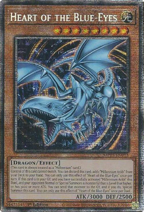 Heart of the Blue-Eyes - MP25-EN013 - Starlight Rare 1st Edition