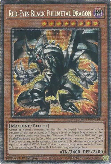 Red-Eyes Black Fullmetal Dragon - MP25-EN014 - Starlight Rare 1st Edition