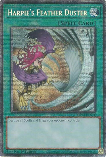 Harpie's Feather Duster - MP25-EN016 - Starlight Rare 1st Edition