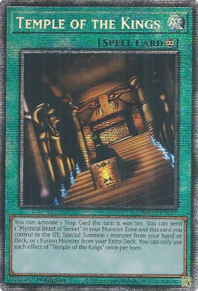 Temple of the Kings - MP25-EN017 - Starlight Rare 1st Edition