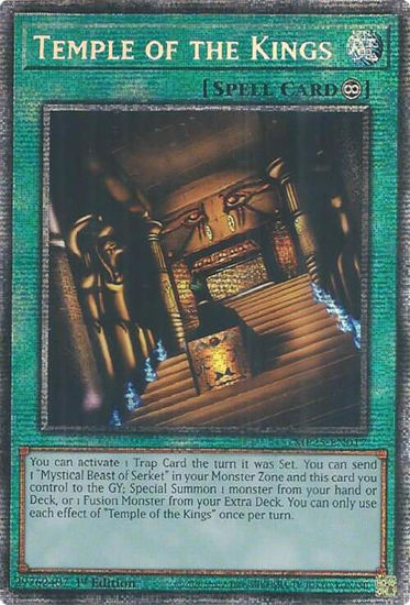 Temple of the Kings - MP25-EN017 - Starlight Rare 1st Edition
