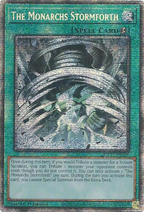 The Monarchs Stormforth - MP25-EN024 - Starlight Rare 1st Edition