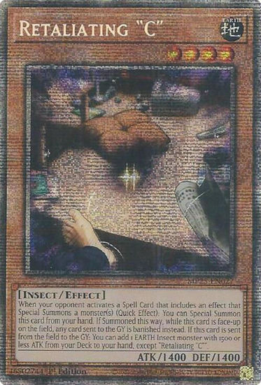 Retaliating C - MP25-EN027 - Starlight Rare 1st Edition
