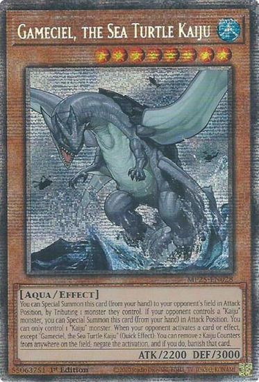 Gameciel, the Sea Turtle Kaiju - MP25-EN028 - Starlight Rare 1st Edition