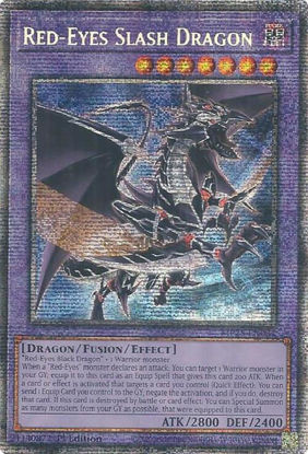 Red-Eyes Slash Dragon - MP25-EN031 - Starlight Rare 1st Edition