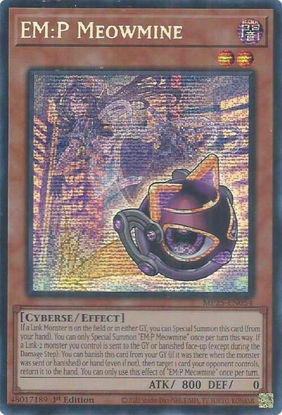 EM:P Meowmine - MP25-EN054 - Starlight Rare 1st Edition
