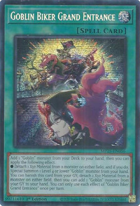 Goblin Biker Grand Entrance - MP25-EN056 - Starlight Rare 1st Edition