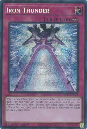 Iron Thunder - MP25-EN058 - Starlight Rare 1st Edition
