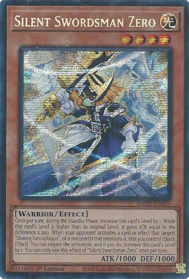 Silent Swordsman Zero - MP25-EN059 - Starlight Rare 1st Edition