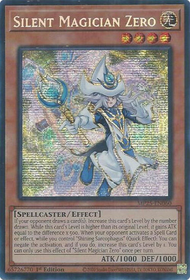 Silent Magician Zero - MP25-EN060 - Starlight Rare 1st Edition