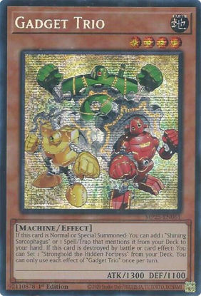 Gadget Trio - MP25-EN061 - Starlight Rare 1st Edition