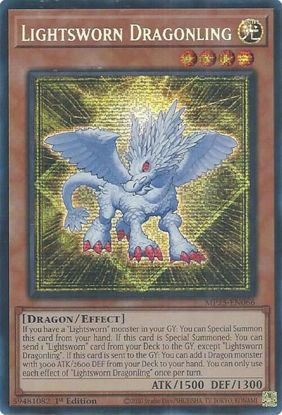 Lightsworn Dragonling - MP25-EN066 - Starlight Rare 1st Edition