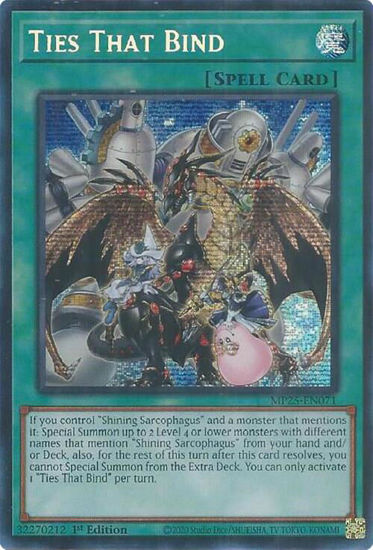 Ties That Bind - MP25-EN071 - Starlight Rare 1st Edition
