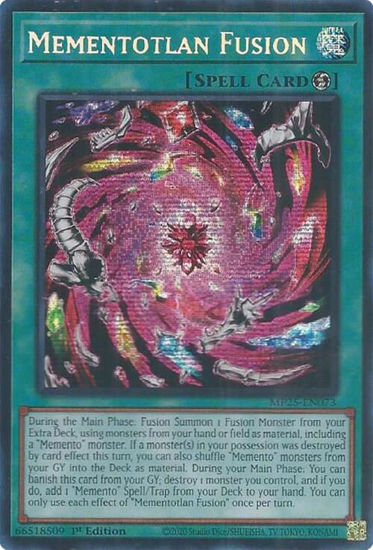 Mementotlan Fusion - MP25-EN073 - Starlight Rare 1st Edition