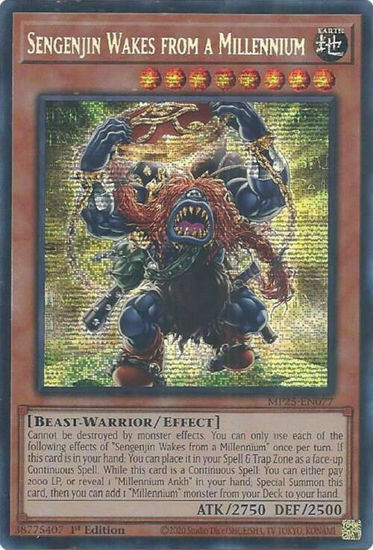Sengenjin Wakes from a Millennium - MP25-EN077 - Starlight Rare 1st Edition