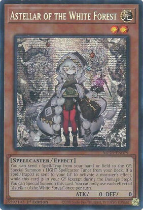 Astellar of the White Forest - MP25-EN079 - Starlight Rare 1st Edition
