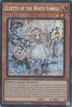 Elzette of the White Forest - MP25-EN080 - Starlight Rare 1st Edition