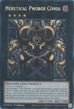 Heretical Phobos Covos - MP25-EN088 - Starlight Rare 1st Edition