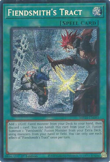 Fiendsmith's Tract - MP25-EN093 - Starlight Rare 1st Edition