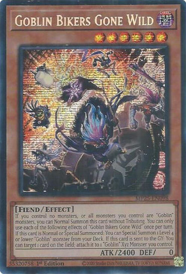Goblin Bikers Gone Wild - MP25-EN098 - Starlight Rare 1st Edition