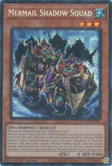 Mermail Shadow Squad - MP25-EN101 - Starlight Rare 1st Edition