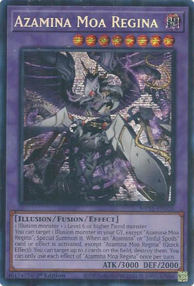 Azamina Moa Regina - MP25-EN105 - Starlight Rare 1st Edition