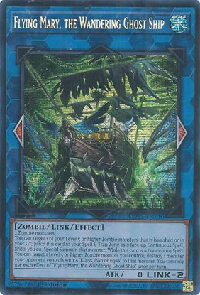 Flying Mary, the Wandering Ghost Ship - MP25-EN110 - Starlight Rare 1st Edition