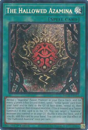 The Hallowed Azamina - MP25-EN112 - Starlight Rare 1st Edition