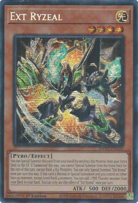 Ext Ryzeal - MP25-EN120 - Starlight Rare 1st Edition