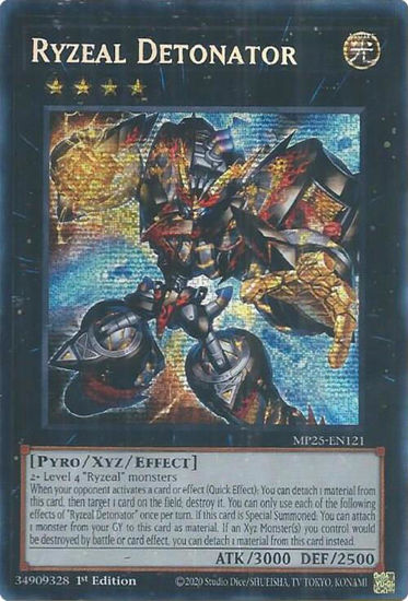 Ryzeal Detonator - MP25-EN121 - Starlight Rare 1st Edition
