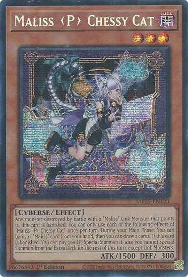 Maliss P Chessy Cat - MP25-EN123 - Starlight Rare 1st Edition