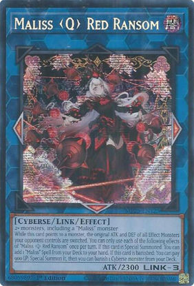 Maliss Q Red Ransom - MP25-EN125 - Starlight Rare 1st Edition
