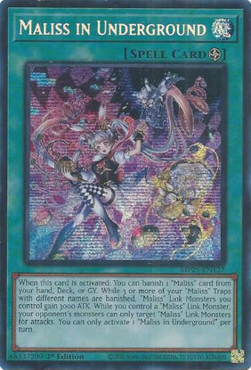 Maliss in Underground - MP25-EN127 - Starlight Rare 1st Edition