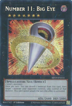 Number 11: Big Eye - MP25-EN133 - Starlight Rare 1st Edition