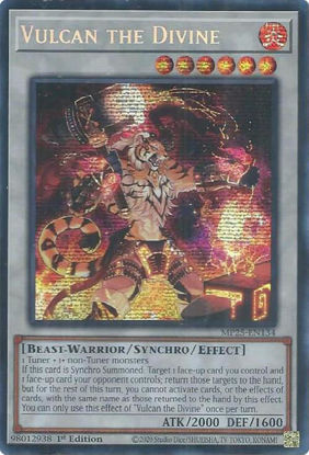 Vulcan the Divine - MP25-EN134 - Starlight Rare 1st Edition