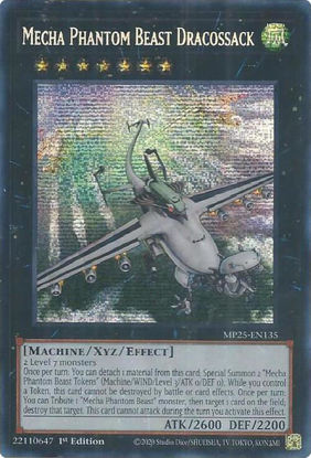 Mecha Phantom Beast Dracossack - MP25-EN135 - Starlight Rare 1st Edition