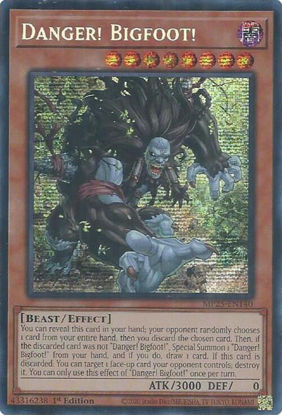 Danger! Bigfoot! - MP25-EN140 - Starlight Rare 1st Edition