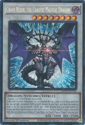Chaos Ruler, the Chaotic Magical Dragon - MP25-EN150 - Starlight Rare 1st Edition