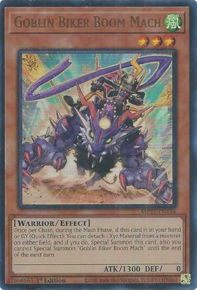 Goblin Biker Boom Mach - MP25-EN154 - Ultra Rare 1st Edition