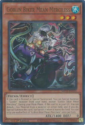 Goblin Biker Mean Merciless - MP25-EN155 - Ultra Rare 1st Edition