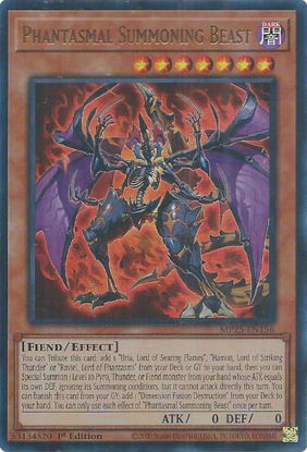 Phantasmal Summoning Beast - MP25-EN156 - Ultra Rare 1st Edition