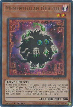 Mementotlan Ghattic - MP25-EN157 - Ultra Rare 1st Edition