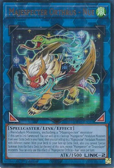 Majespecter Orthrus - Nue - MP25-EN164 - Ultra Rare 1st Edition
