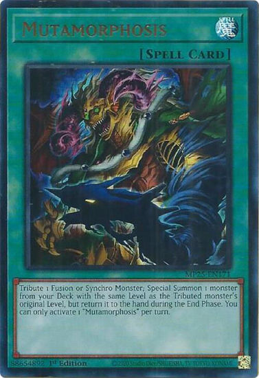 Mutamorphosis - MP25-EN171 - Ultra Rare 1st Edition